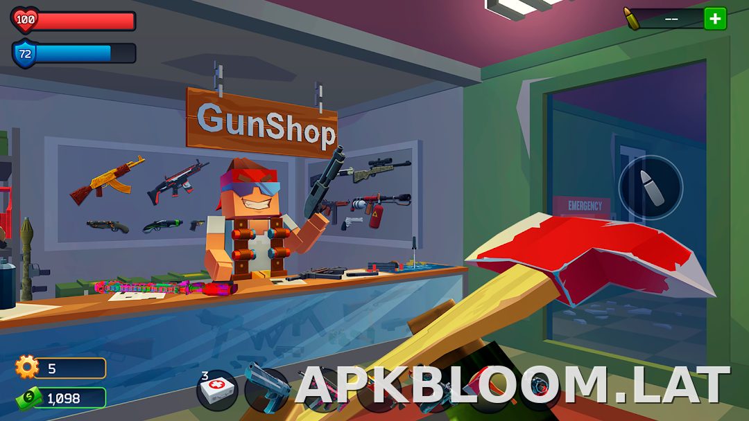 Pixel Combat: Zombies Strike скриншот 2