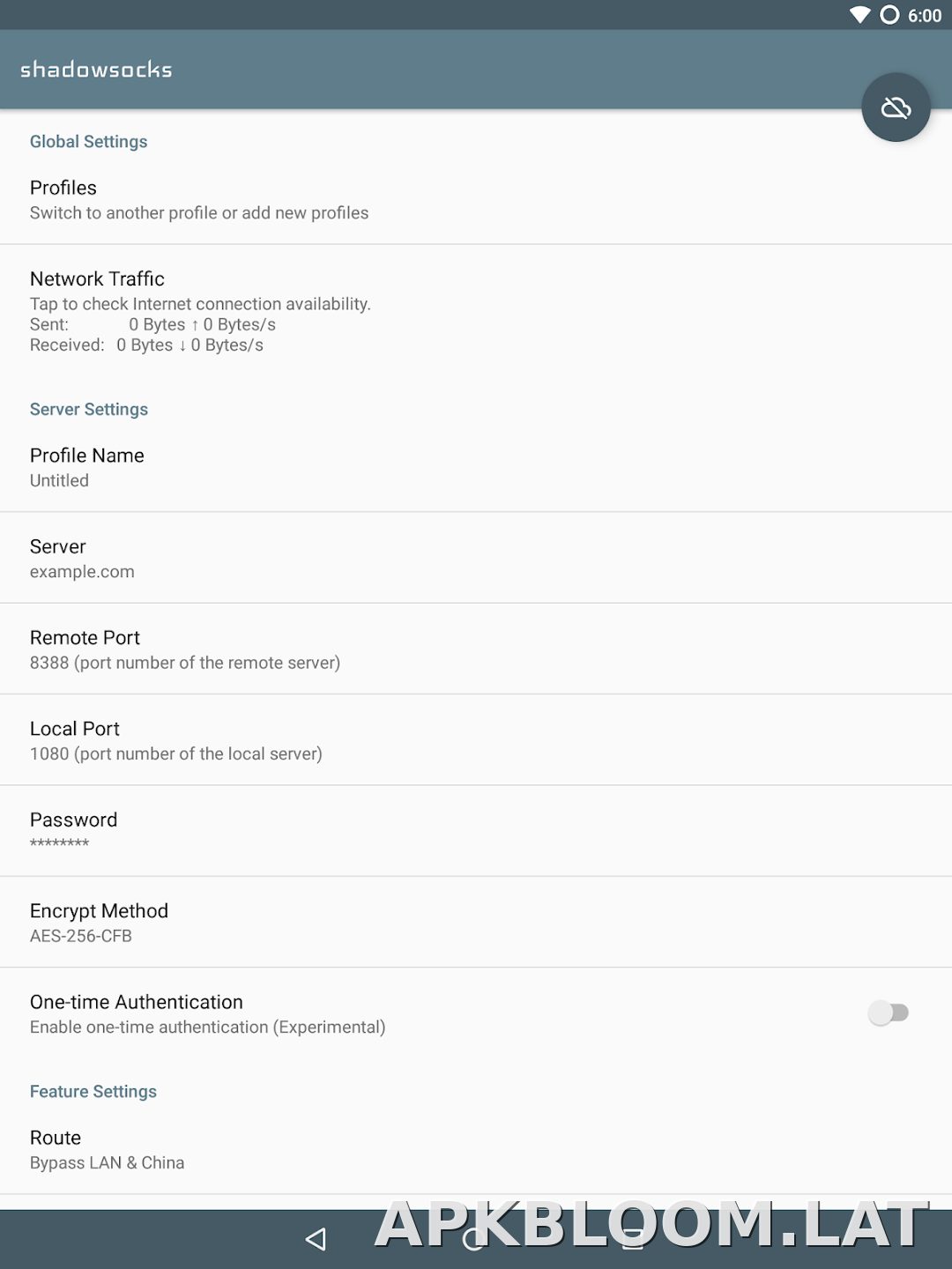 Shadowsocks скриншот 5